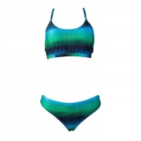 SUNKINI MORMAII HIDROMAX ESTAMPADA - VERDE DEGRADÊ